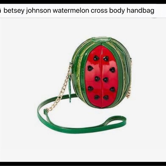 Betsey Johnson watermelon crossbody bag - Picture 5 of 9